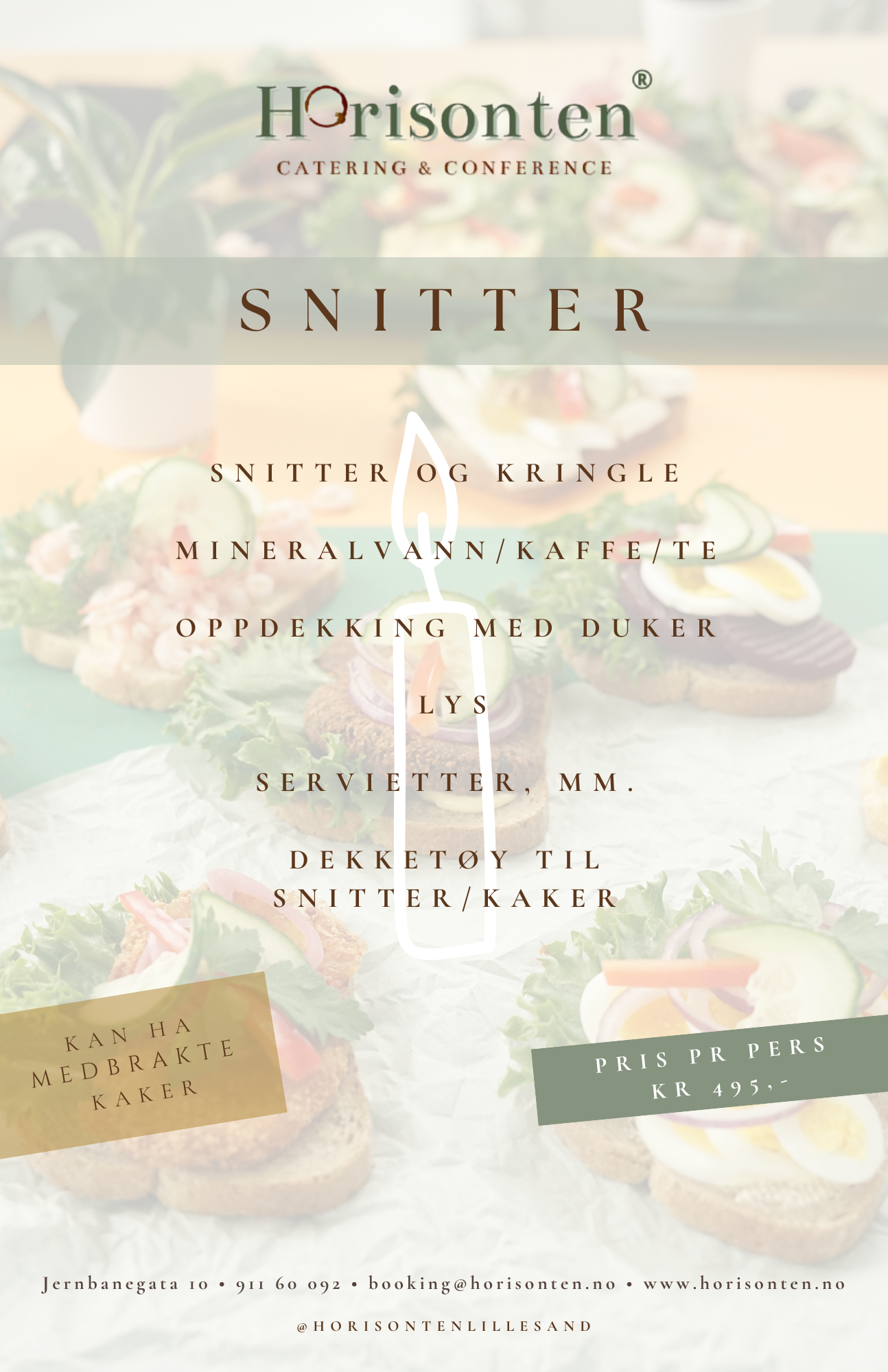 Horisonten Snitter Meny